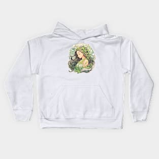 Goddess of Nature Kids Hoodie